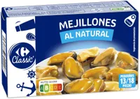 Mejillones al natural