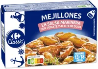mejillones en salsa marinera con tomate y aceite de oliva