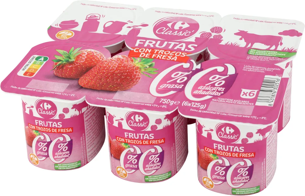 Yogur 00% fresa