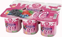 Yogur 00% con frutas del bosque