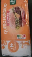 Queso fundido burger