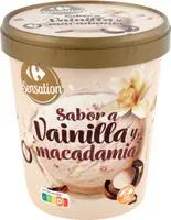 Helado pot vainilla con nueces de macadamia