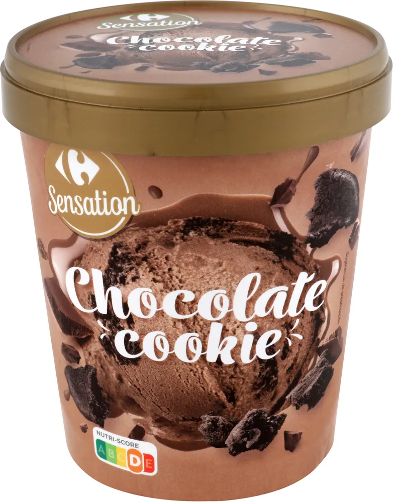 Helado pot chocolate cookies