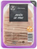 Jamón de pavo finas lonchas