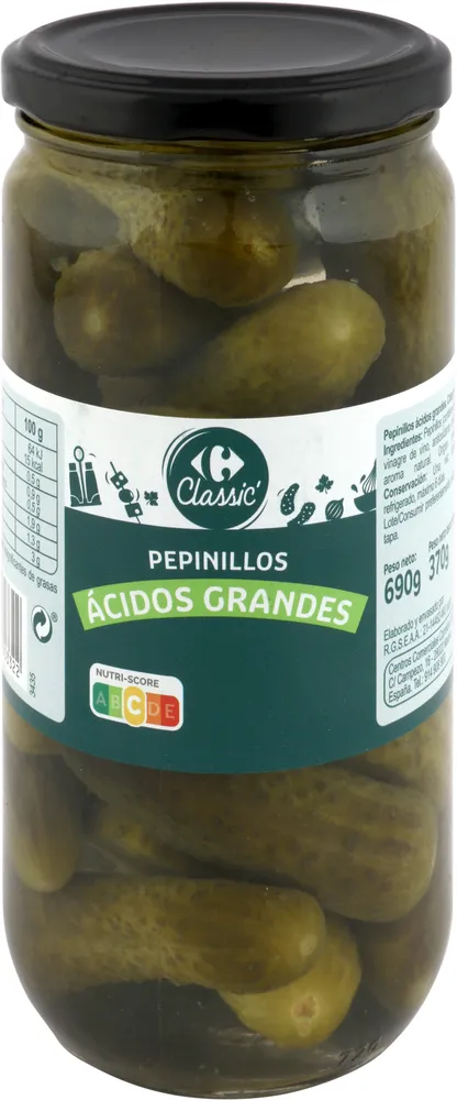 Pepinillos Acidos Grandes