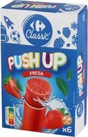 Helado push up fresa