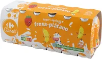 fresa plátano líquido de ver X doce