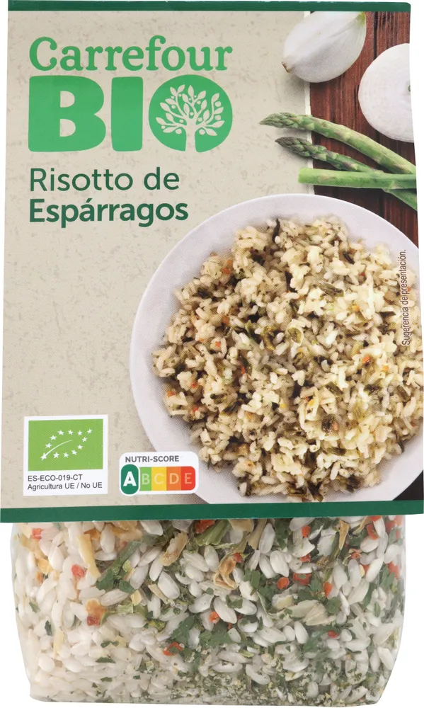 Risotto de espárragos
