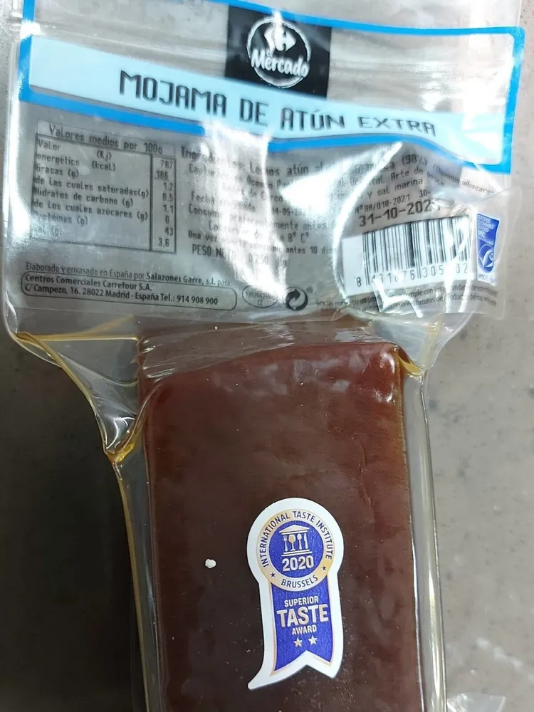 Mojama de atún extra