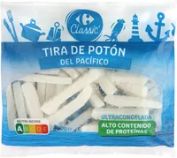 Tira de potón del pacífico
