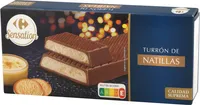 Turrón De Natillas Con Galleta