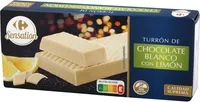 Turrón Chocolate Blanco Con Limon