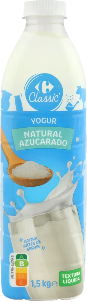 Yogur Natural Azucarado