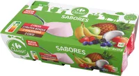 Yogur Sabores Fresa, Coco, Macedonia Y Frutas Bosque