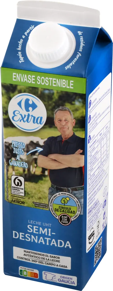 Leche Semidesnatada