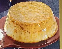 Flan de queso mató con almendras