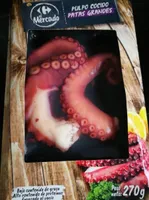 Pulpo cocido patas grandes