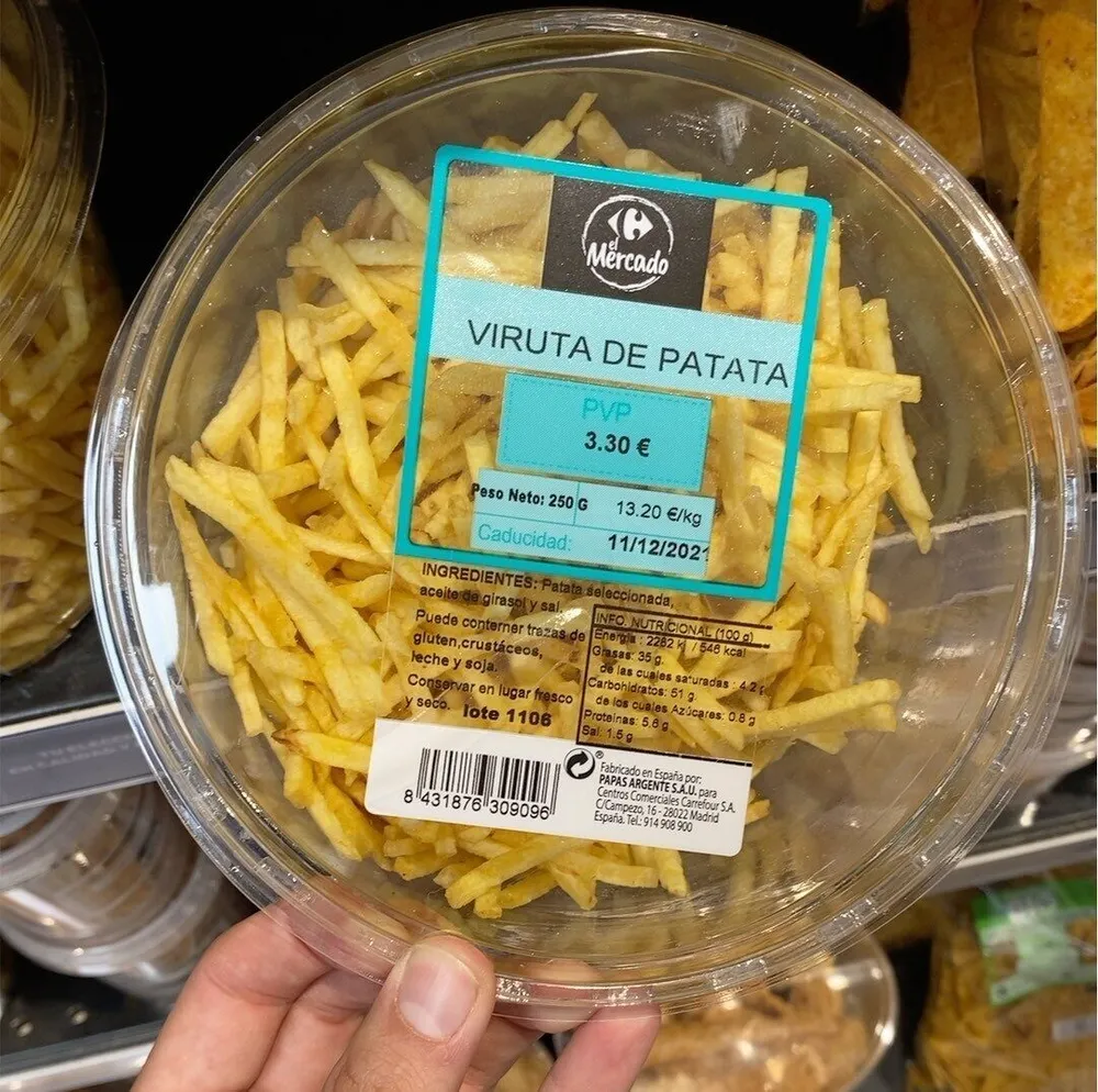 Viruta de patata