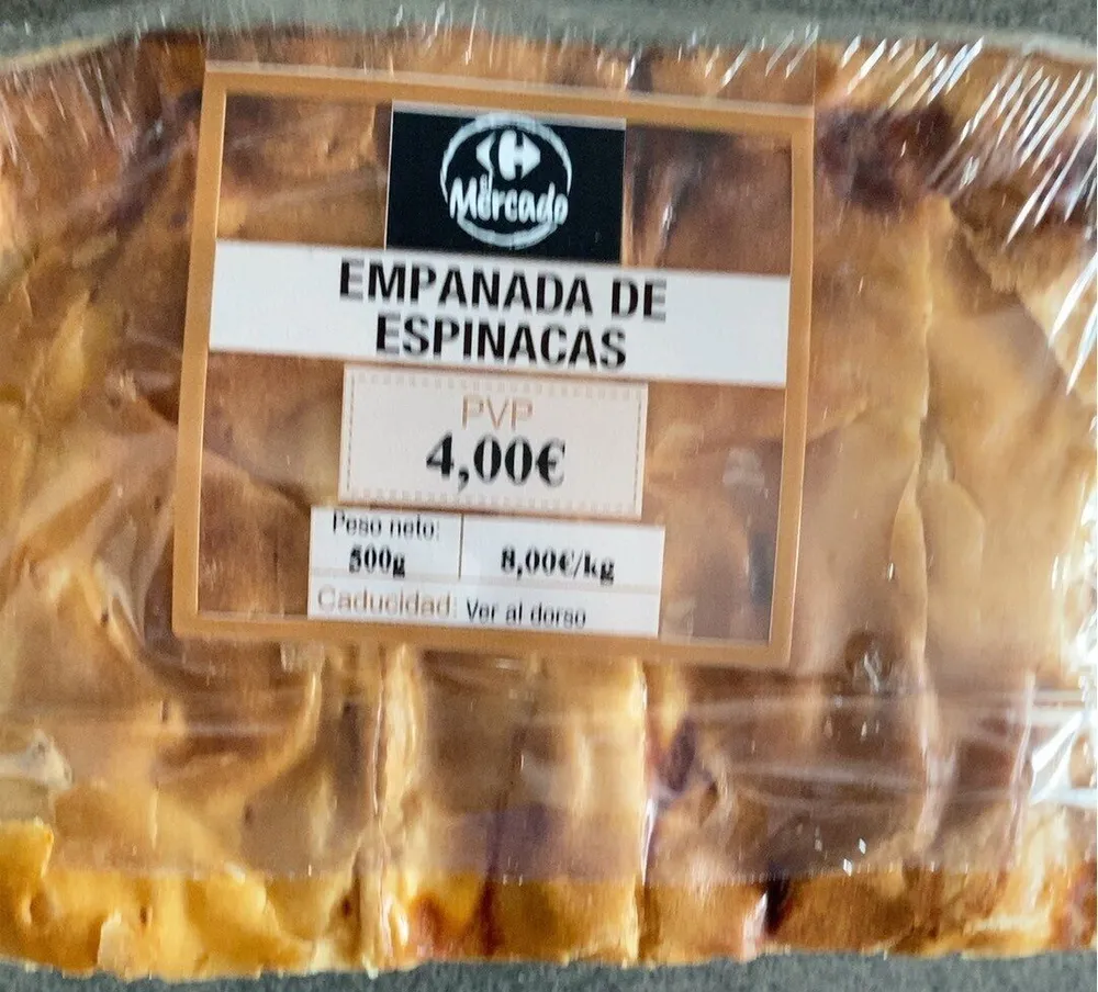 Empanada de espinacas