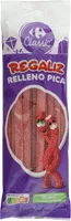 Regaliz relleno pica