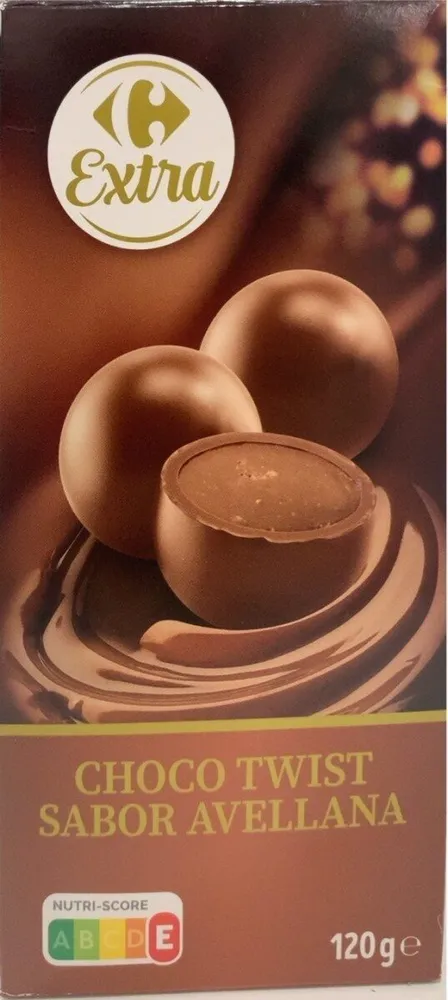 Choco twist sabor avellana