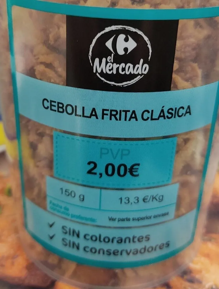 Cebolla frita clásica