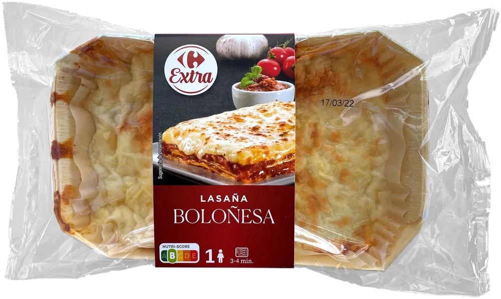 Lasaña boloñesa