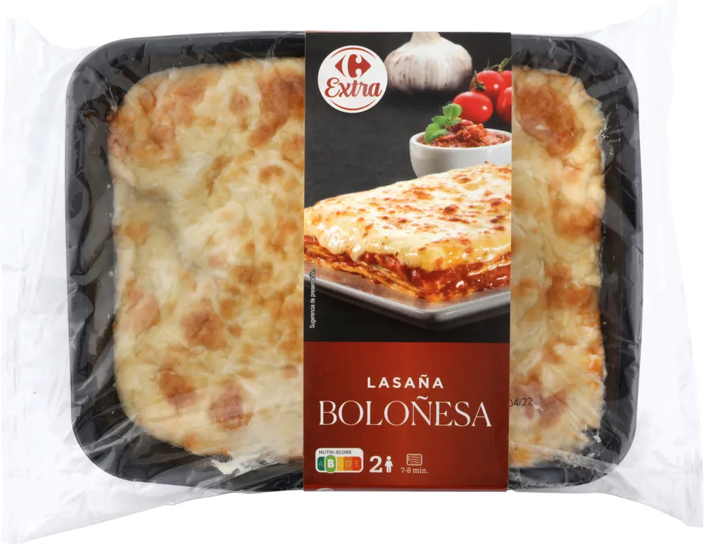 Lasaña boloñesa