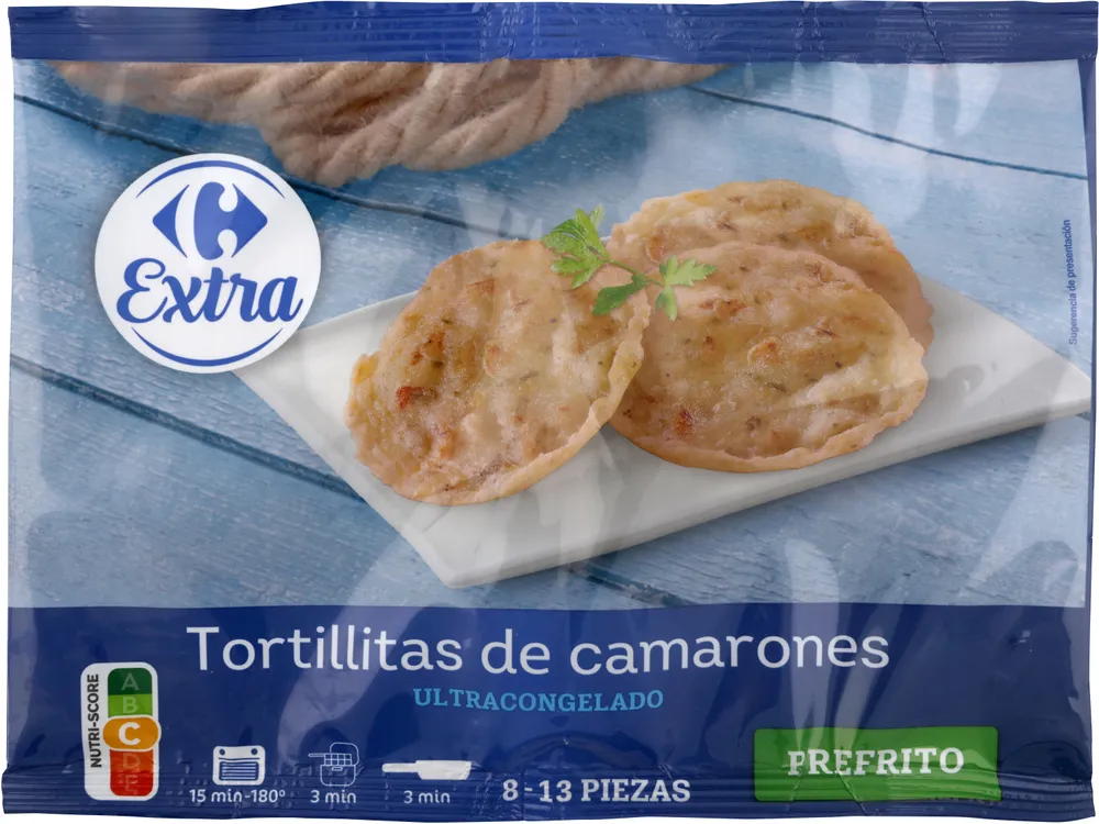 Tortillitas de camaron
