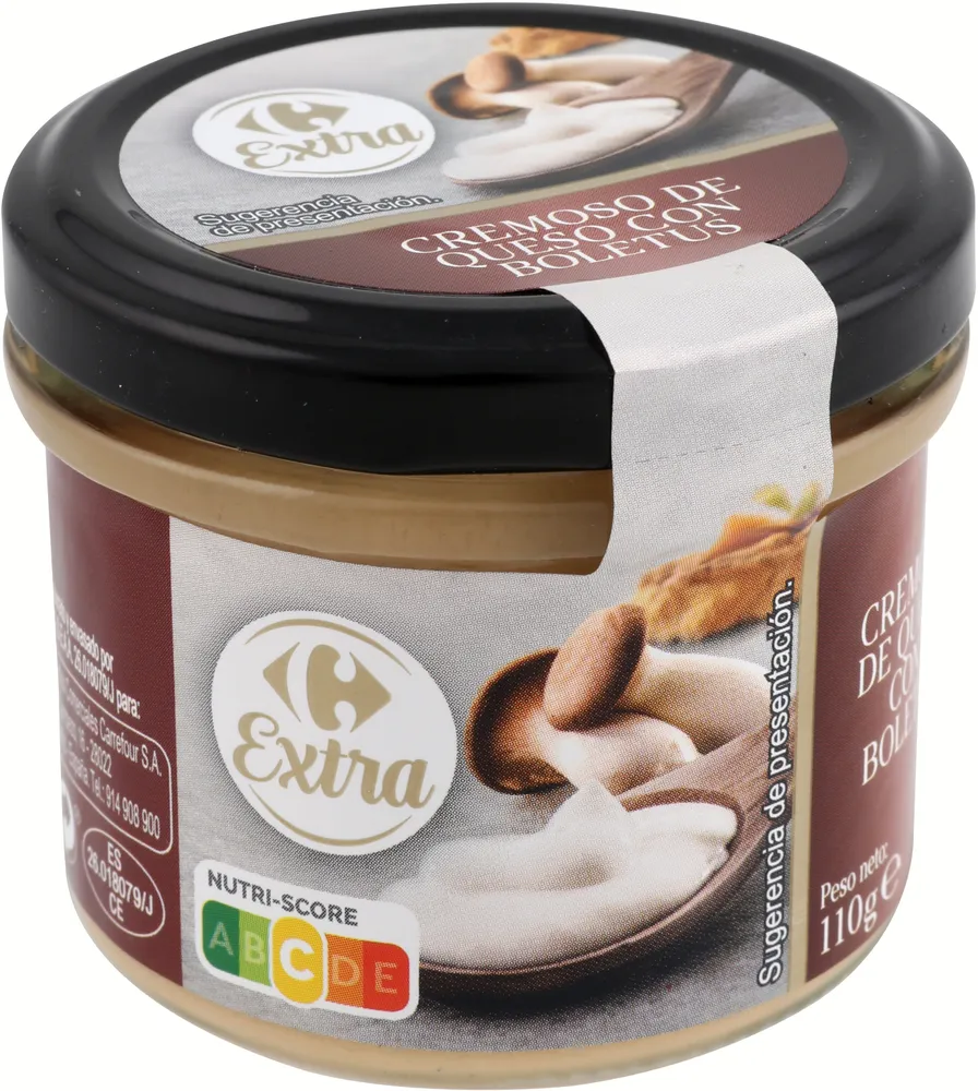 Cremoso de queso con Bolerus