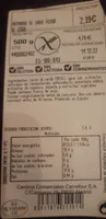 Preparado de carne picada de cerdo carrefur