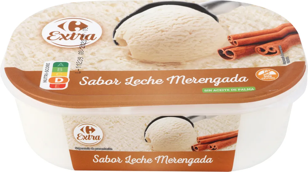 Tarrina Helado Leche MerengadaG