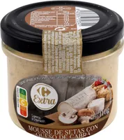 Mousse De Setas Con Queso De Cabra