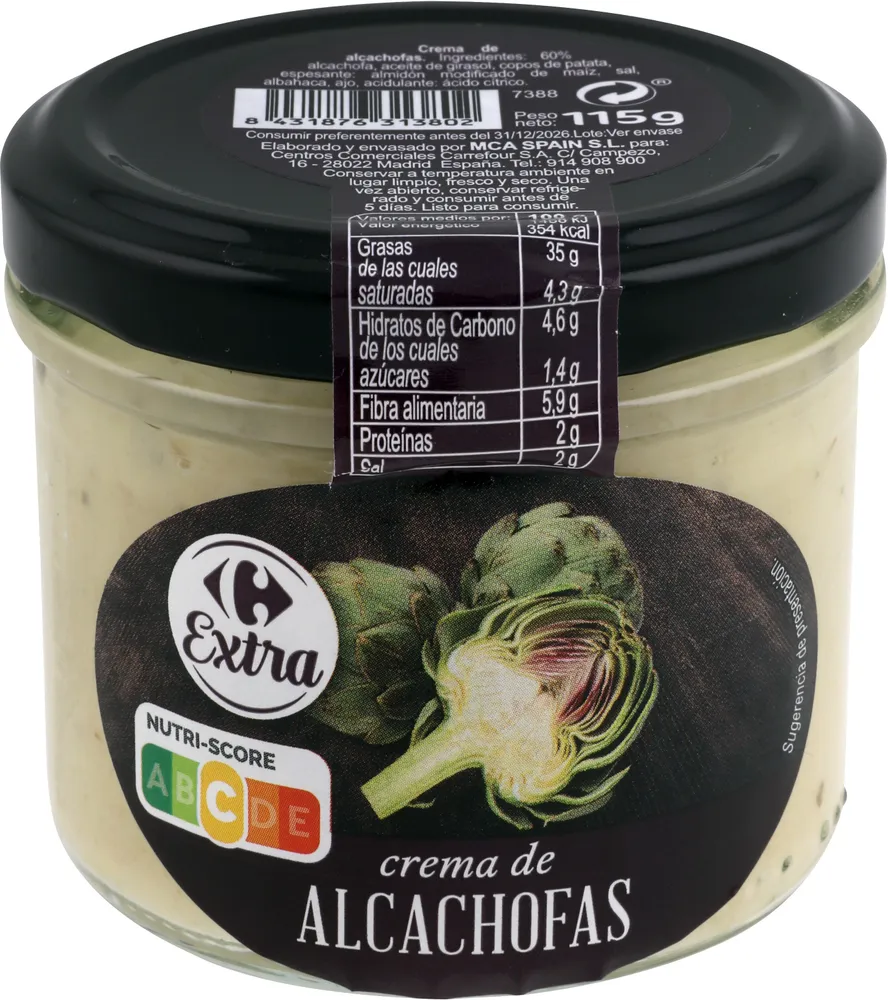 Crema De Alcachofas