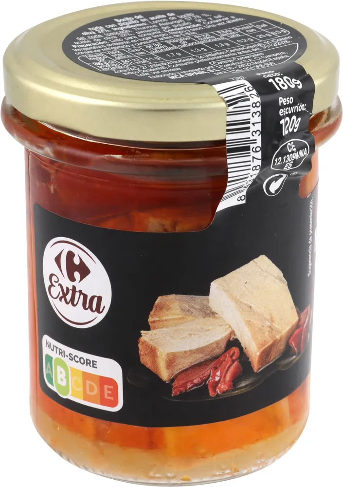 Bonito Del Norte En Aceite Con Pimiento Del Piquillo