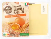 Placas de lasaña y canelón