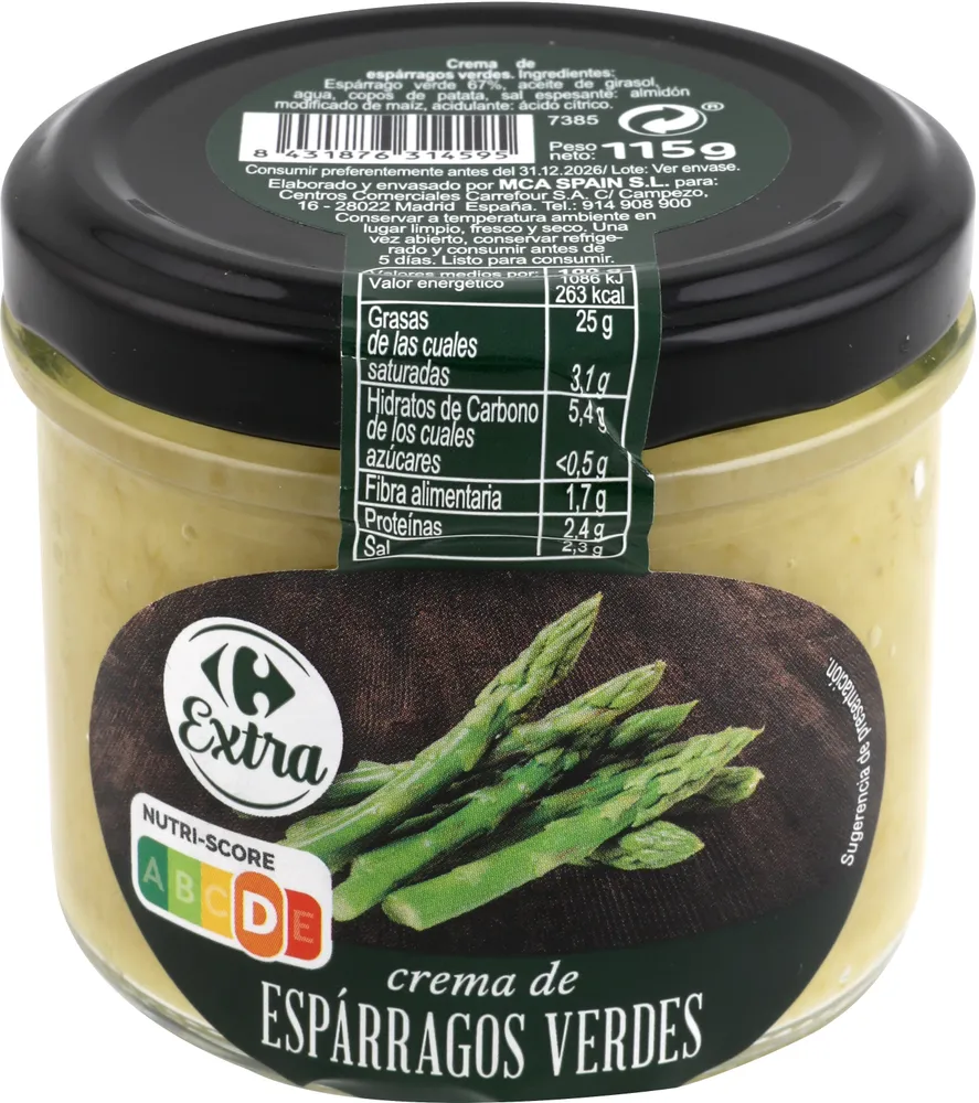 Crema De Esparragos Verdes