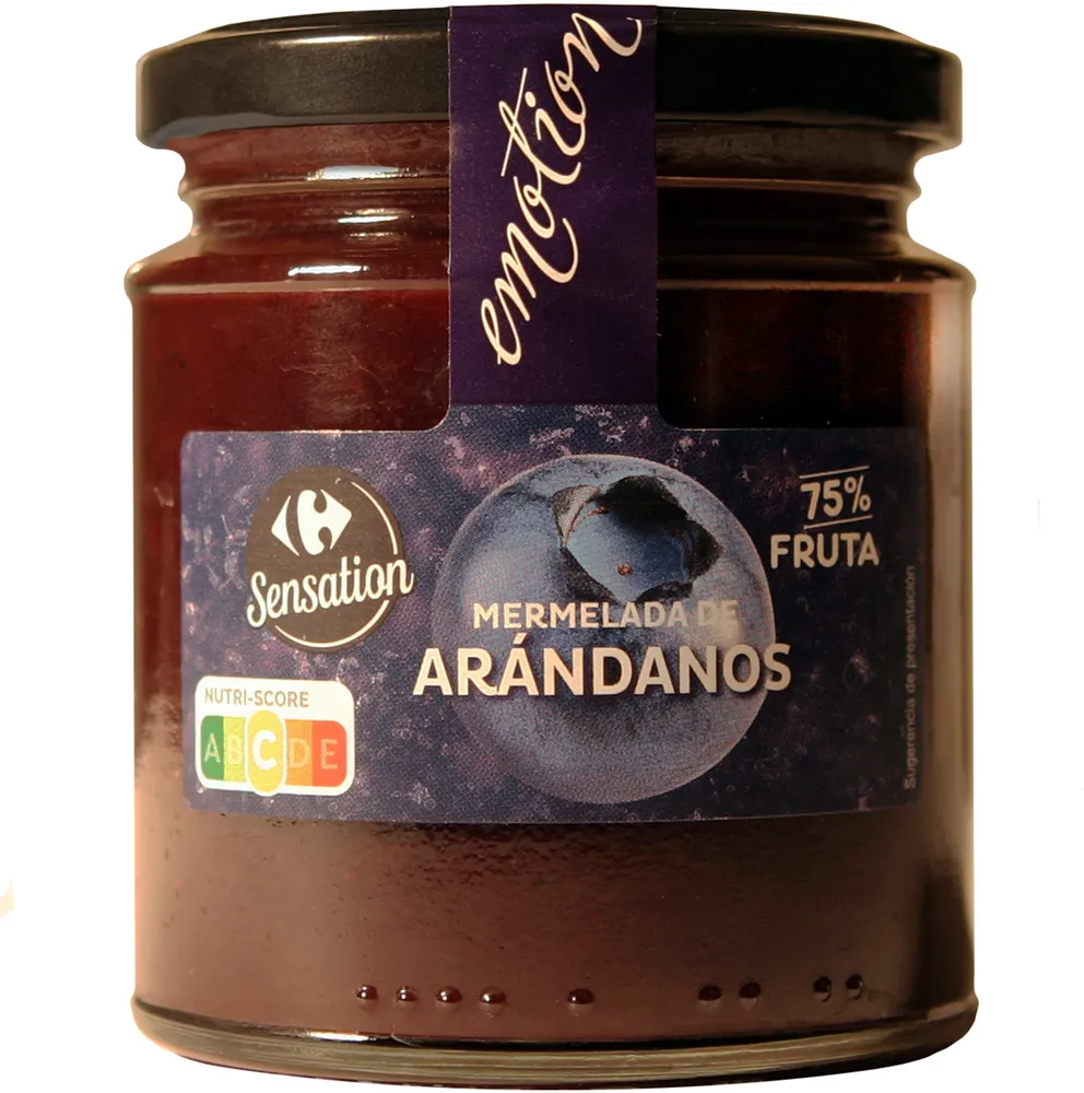 Mermelada de arándanos