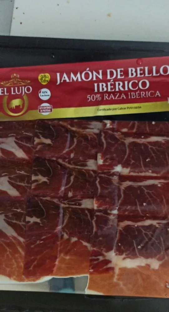 Jamón de Bellota ibérico