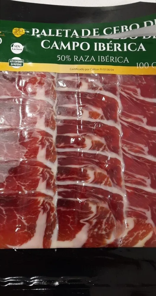 Paleta de cebo de campo iberica