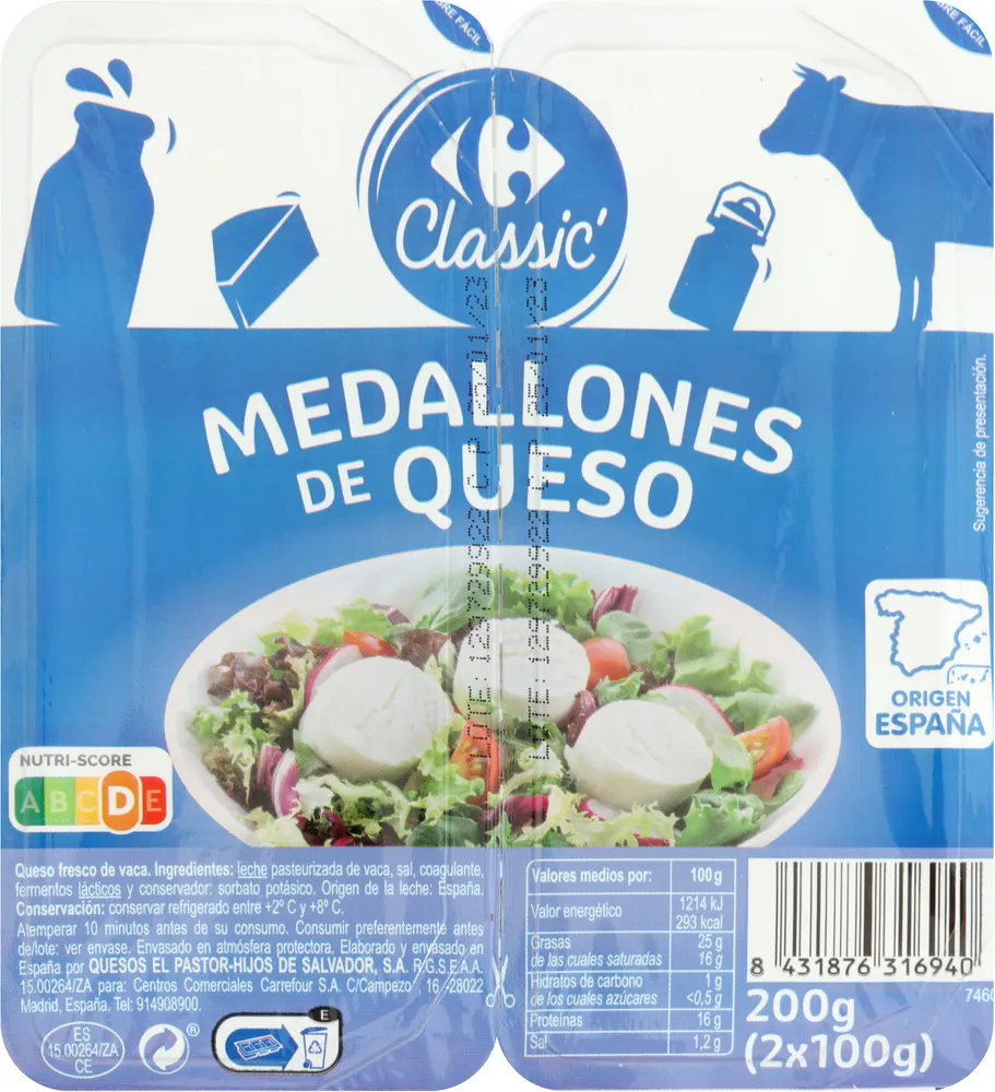 Medallones de queso