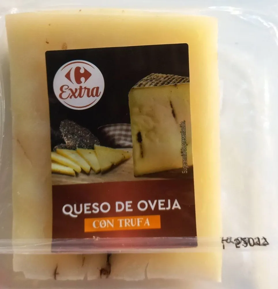 Queso de oveja con trufa