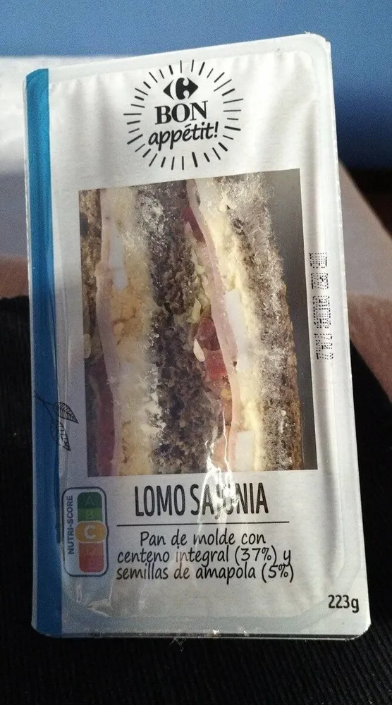 Sandwich lomo sajonia