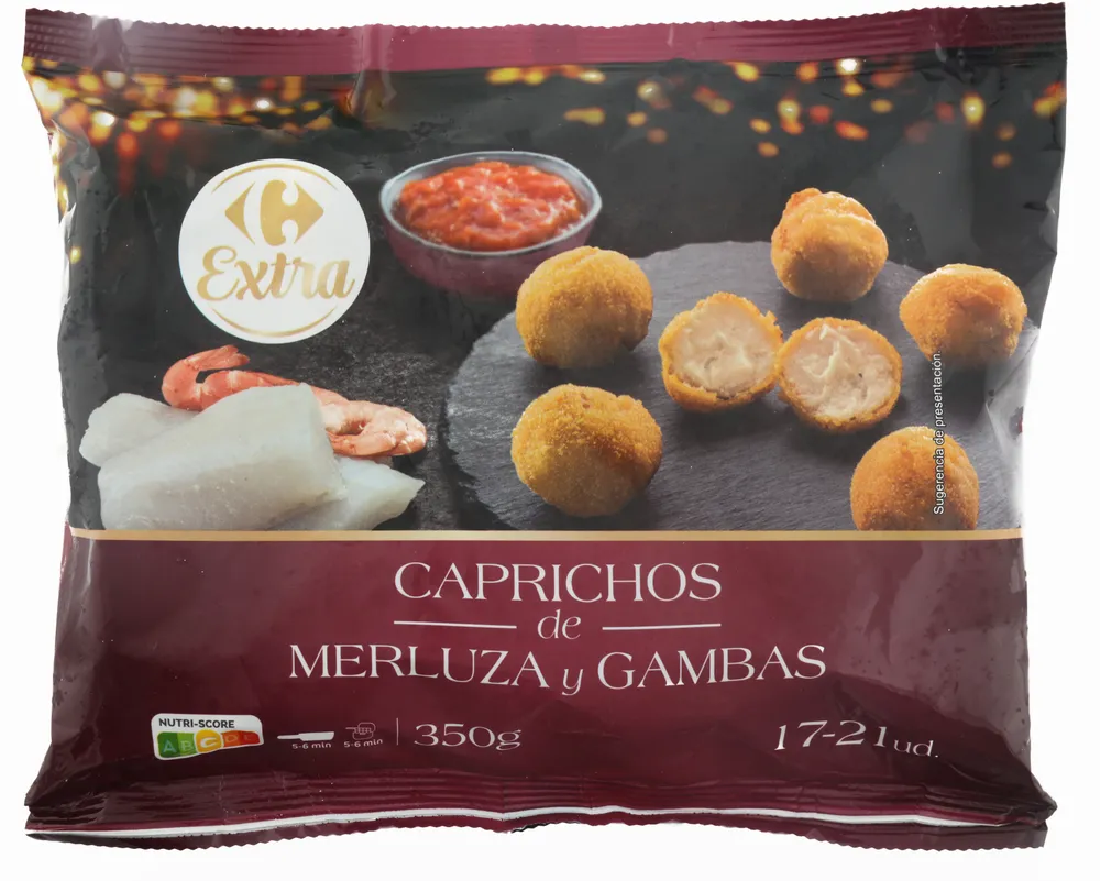 Caprichos de merluza y gamba