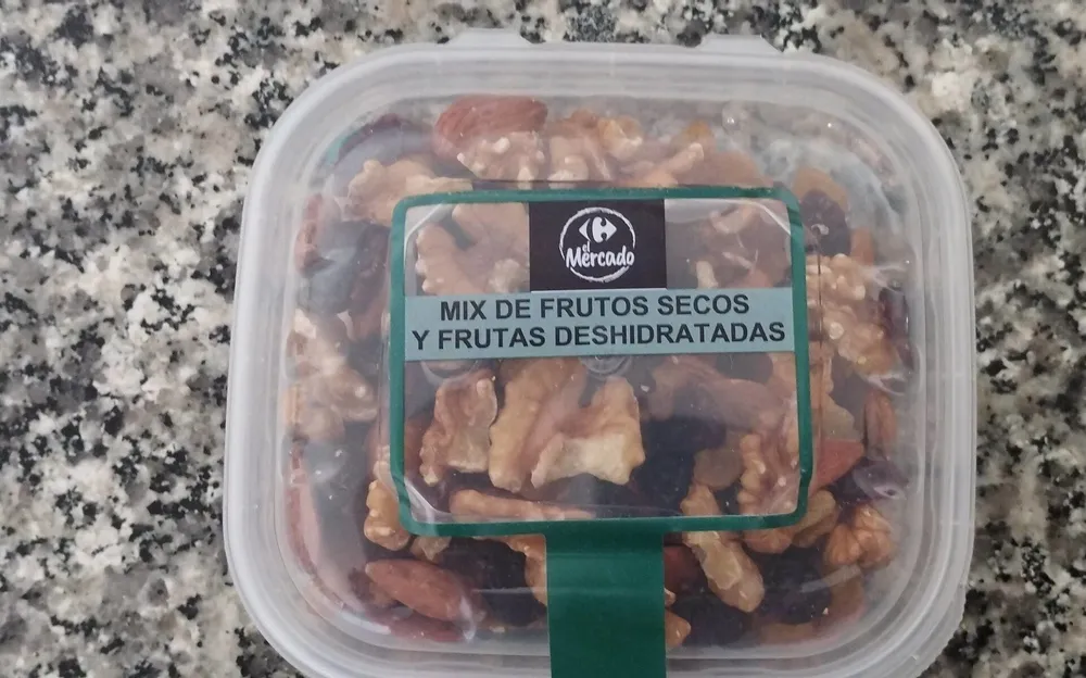 Mix frutos secos y frutas deshidratadas