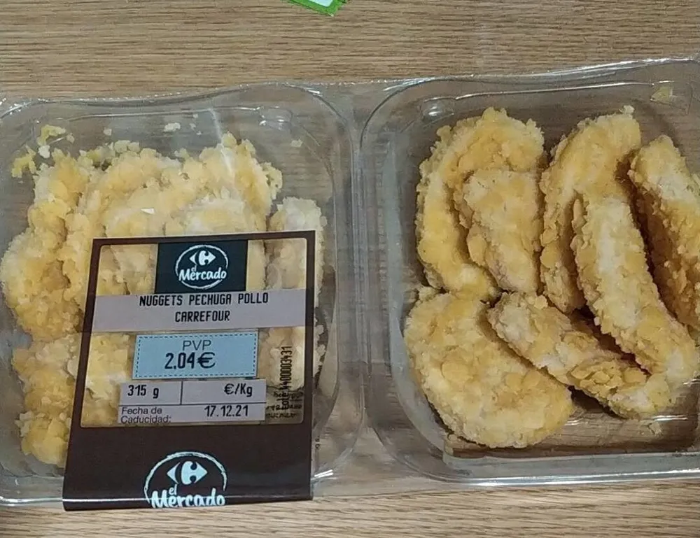 Nuggets pechuga pollo