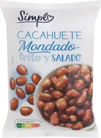 Cacahuete mondado frito y salado