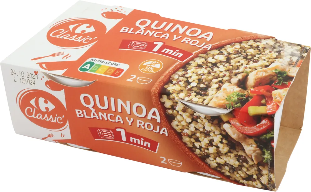 Vasito quinoa roja/blanca