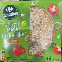 Pizza Vegetal Extra fina