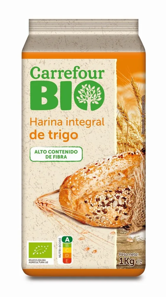 Harina integral de trigo